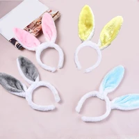 bunny ear headband easter adult kids girls cute and comfortable dress costume bunny ear hair accessories hair band