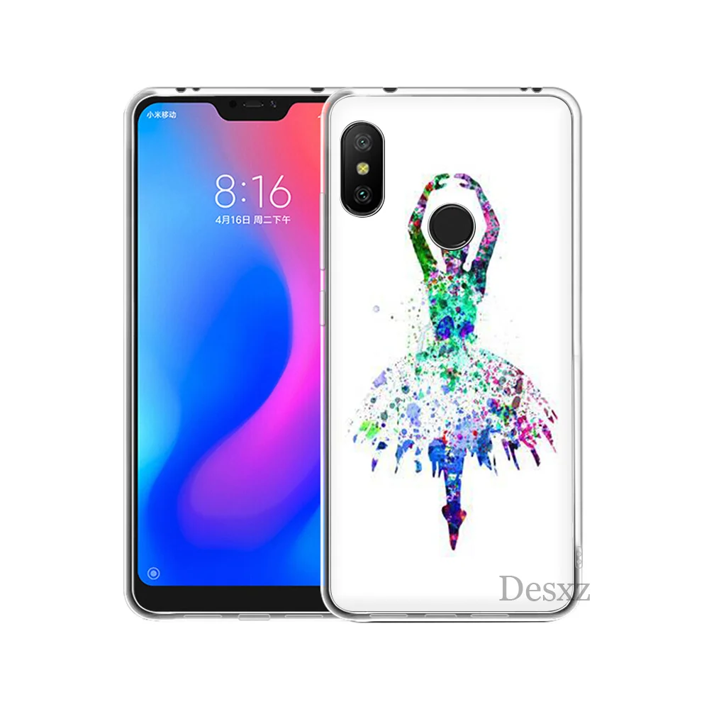 Чехол для телефона Ballerina Girl Redmi 3S 3 Pro 4 Prime 4X 4A 5 5A Plus 6 6A S2|Чехлы-накладки| |
