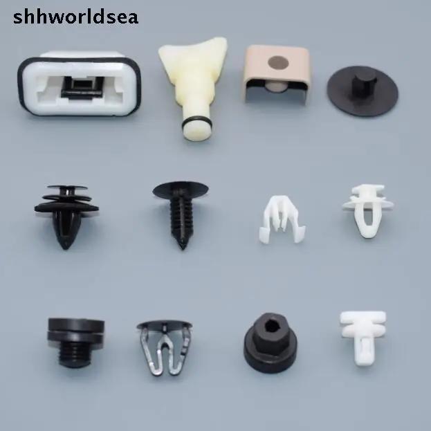 Shhworldsea 500 шт. автомобильный фиксатор пластиковая винтовая гайка дюйма Опель в