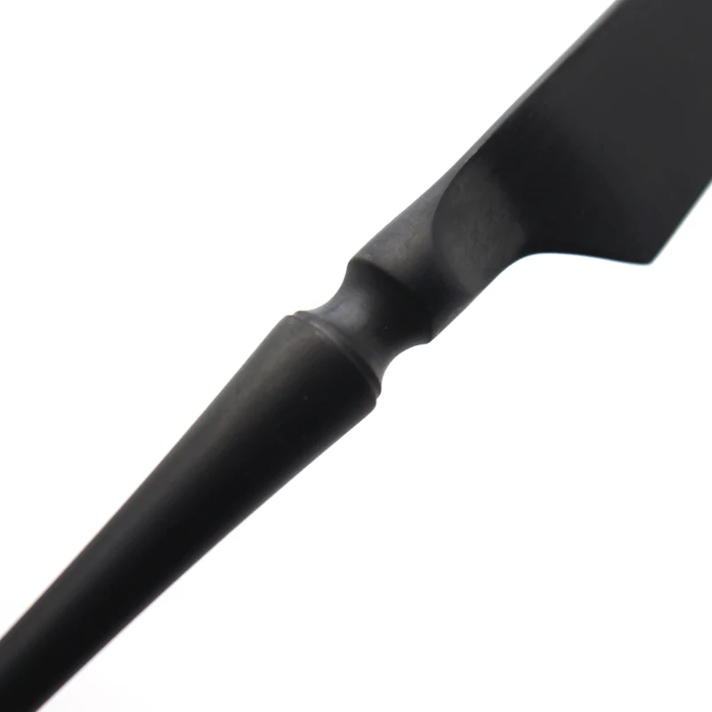 Набор посуды из нержавеющей стали 304 черный кухонный набор посуды|dinner knife|black cutlery