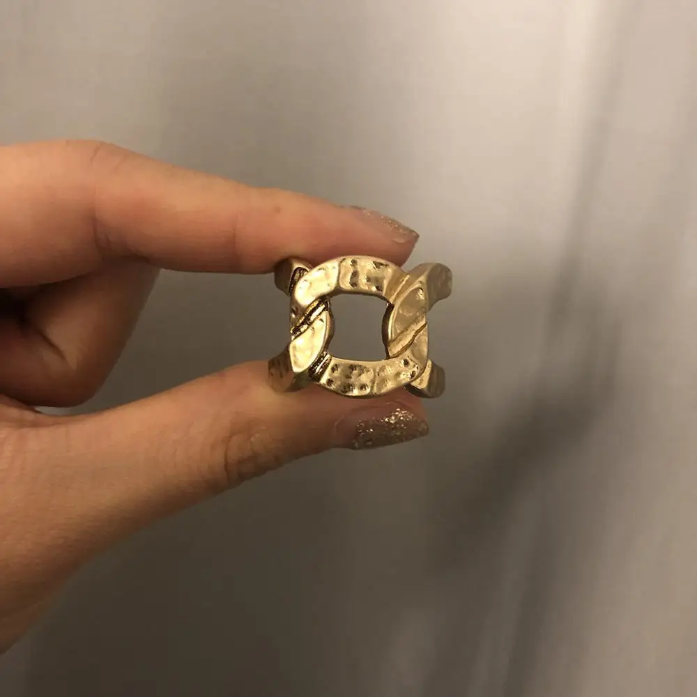 Vanmos очаровательное женское винтажное геометрическое кольцо в стиле панк