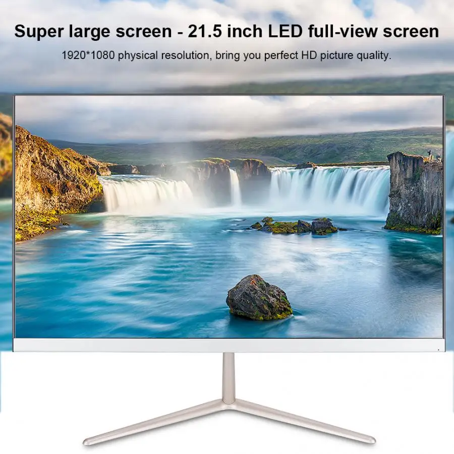 WISENOVO 21,5 дюйма 1920*1080 HDMI светодиодный компьютер Экран Дисплей игровой ТВ HD монитор Горячая Распродажа