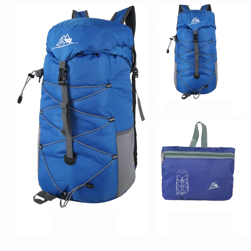 Складной сверхлегкий рюкзак 35Л водонепроницаемый для альпинизма сумка на плечо