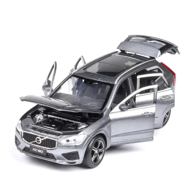 1/32 Diecasts и Toy транспортные средства XC60 модель автомобиля со звуком светильник