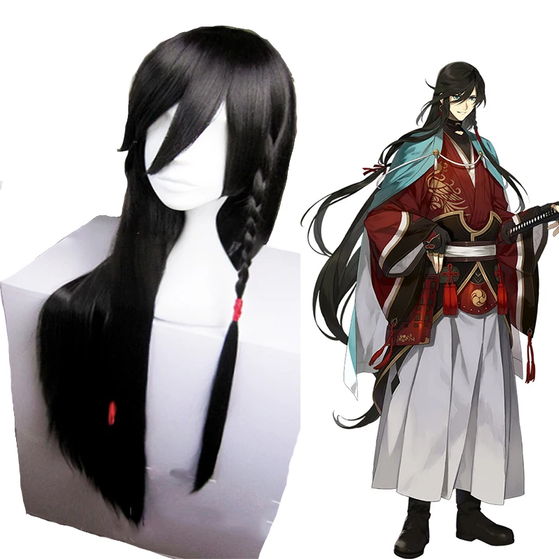 Парик для косплея из игры Touken Ranbu Online термостойкий синтетический парик Izuminokamikanesada