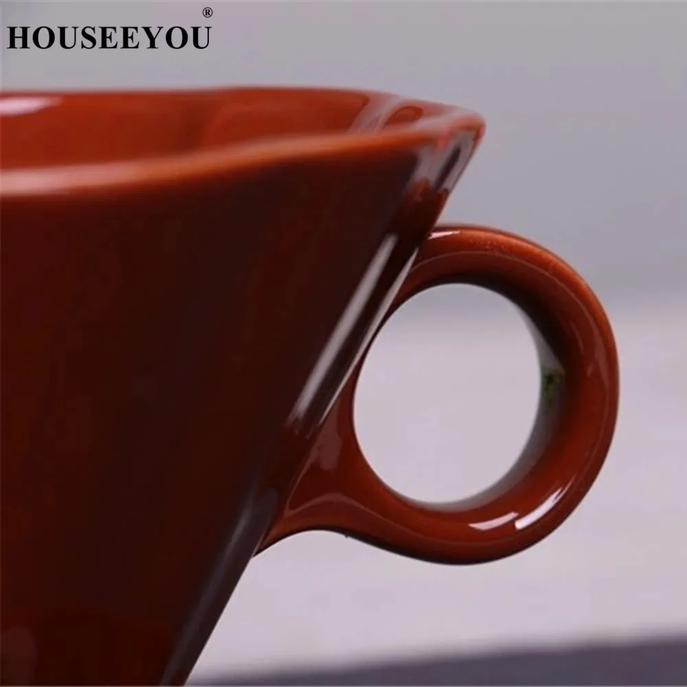 V60 стиль кофе капельного фильтра чашка Перманентный залить Кофе чайник с