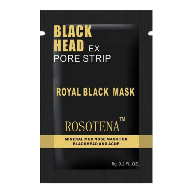 ROSOTENA 1 шт. удаление угрей черная грязевая маска глубокая Очищающая лечение акне