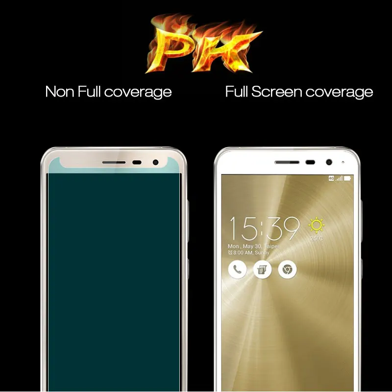 3D закаленное стекло для ASUS ZenFone 3 5 2 дюйма ZE520KL полноэкранная Взрывозащищенная