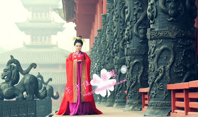 Гламурная ТВ-игра наложница emporтора краткая информация о красном костюме