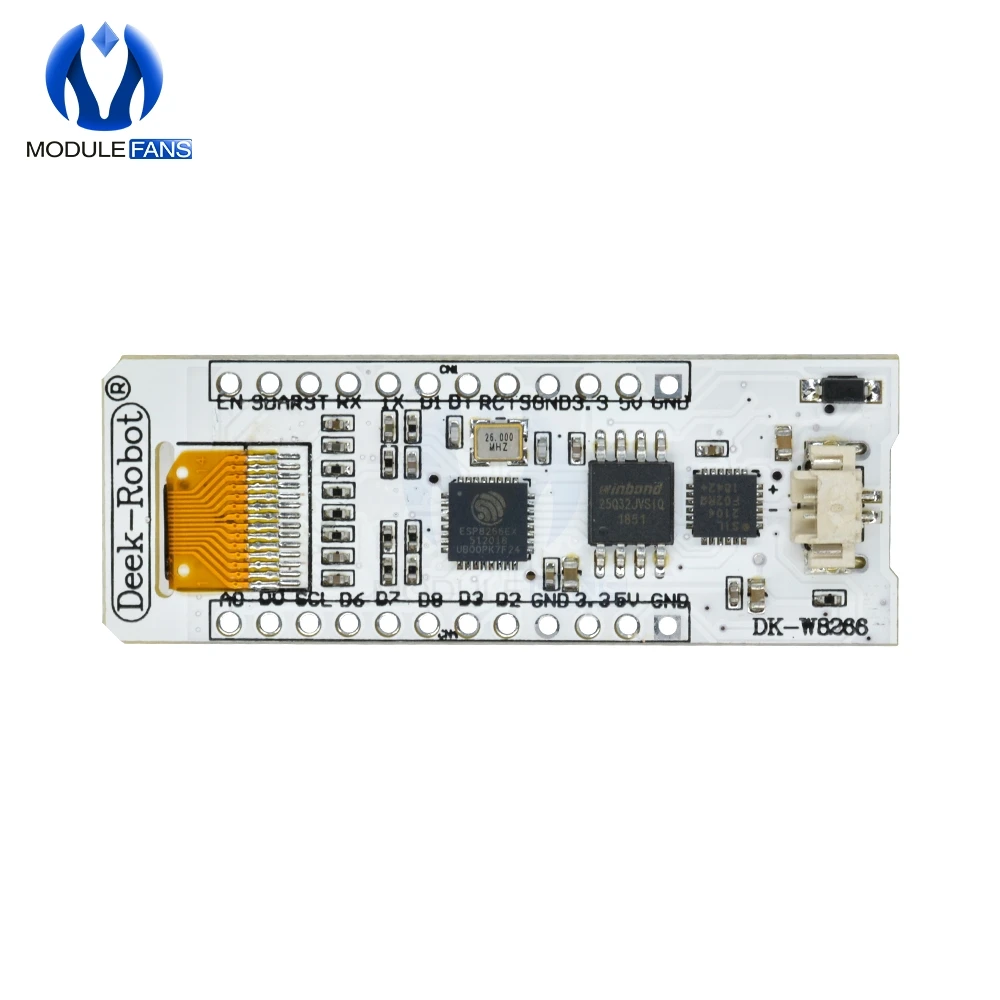 ESP8266 WIFI 0 91 дюймов 128*32 цифровой OLED CP2014 32 Мб флэш Интернет вещей макетная плата PCB
