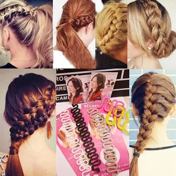 1 шт. Модный женский инструмент для плетения волос укладки | Красота и здоровье