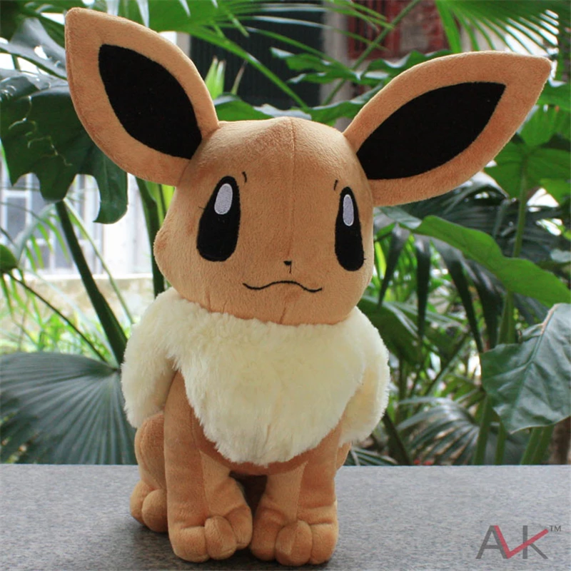 Аниме XY плюшевые игрушки Eevee Семейные Фильмы и ТВ куклы мягкие животные детские