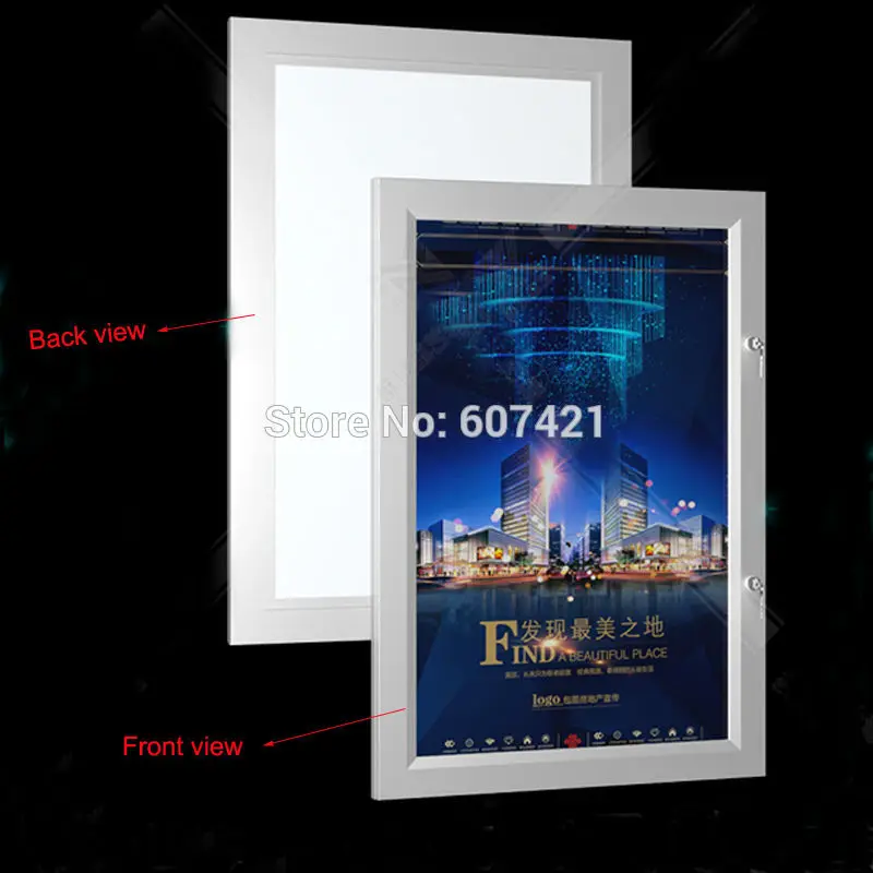 A1 на одной стороне Открытый Погода светодиодный светильник с карманами