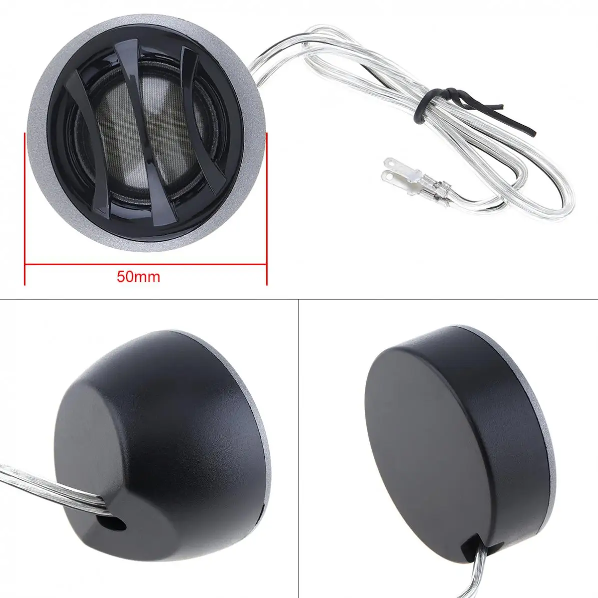 1 пара универсальный пластиковый высокоэффективный купольный мини-динамик 5
