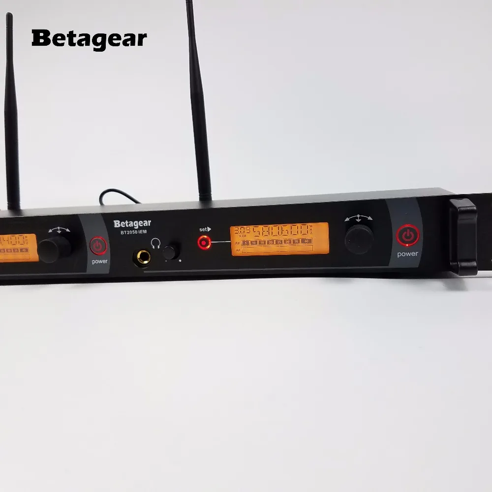 저렴한 Betagear SR2050 무선 모니터 시스템 UHF 인 이어 무선 헤드폰 7 수신기 Dj 사운드 시스템, 인이어 모니터 Iem