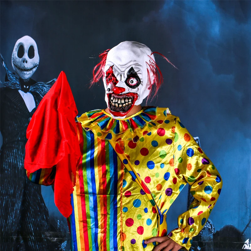 H &amp D страшная маска клоуна с привидением в виде капельного глаза на Хэллоуин