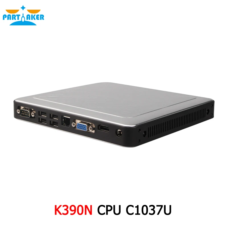 

Intel Celeron 1037U Dual Core 1.8GHZ Mini PC Server with Cooling Fan K390N support 300M wifi