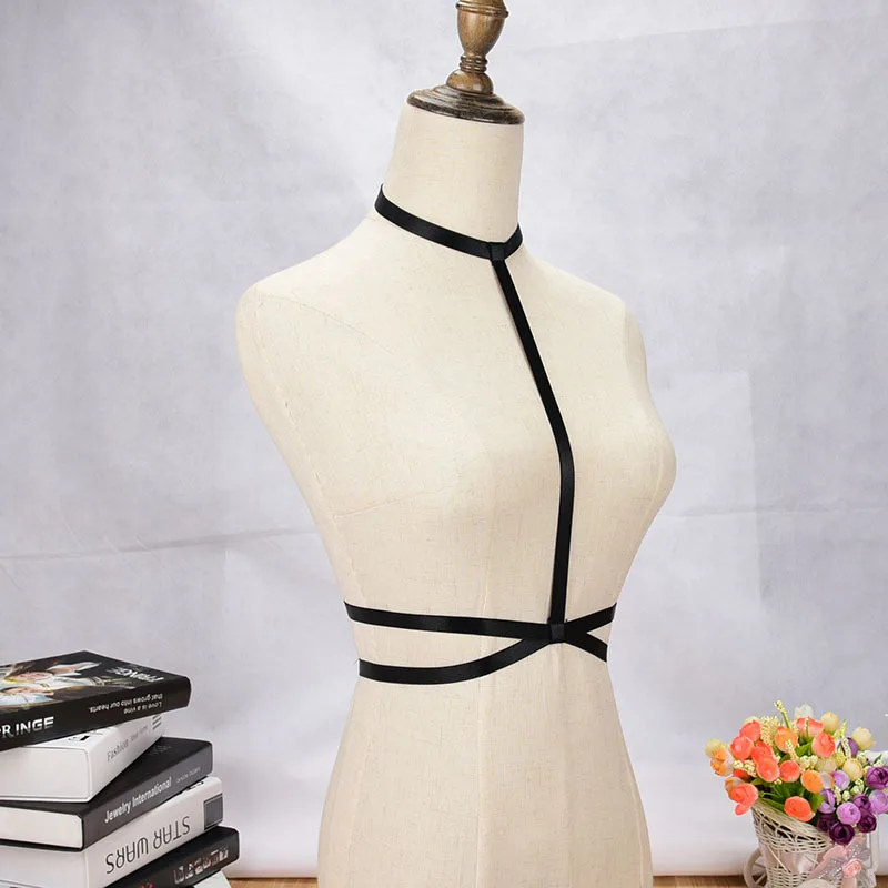 Пикантные женские Средства ухода за кожей Жгут черный Связывание Подвязки