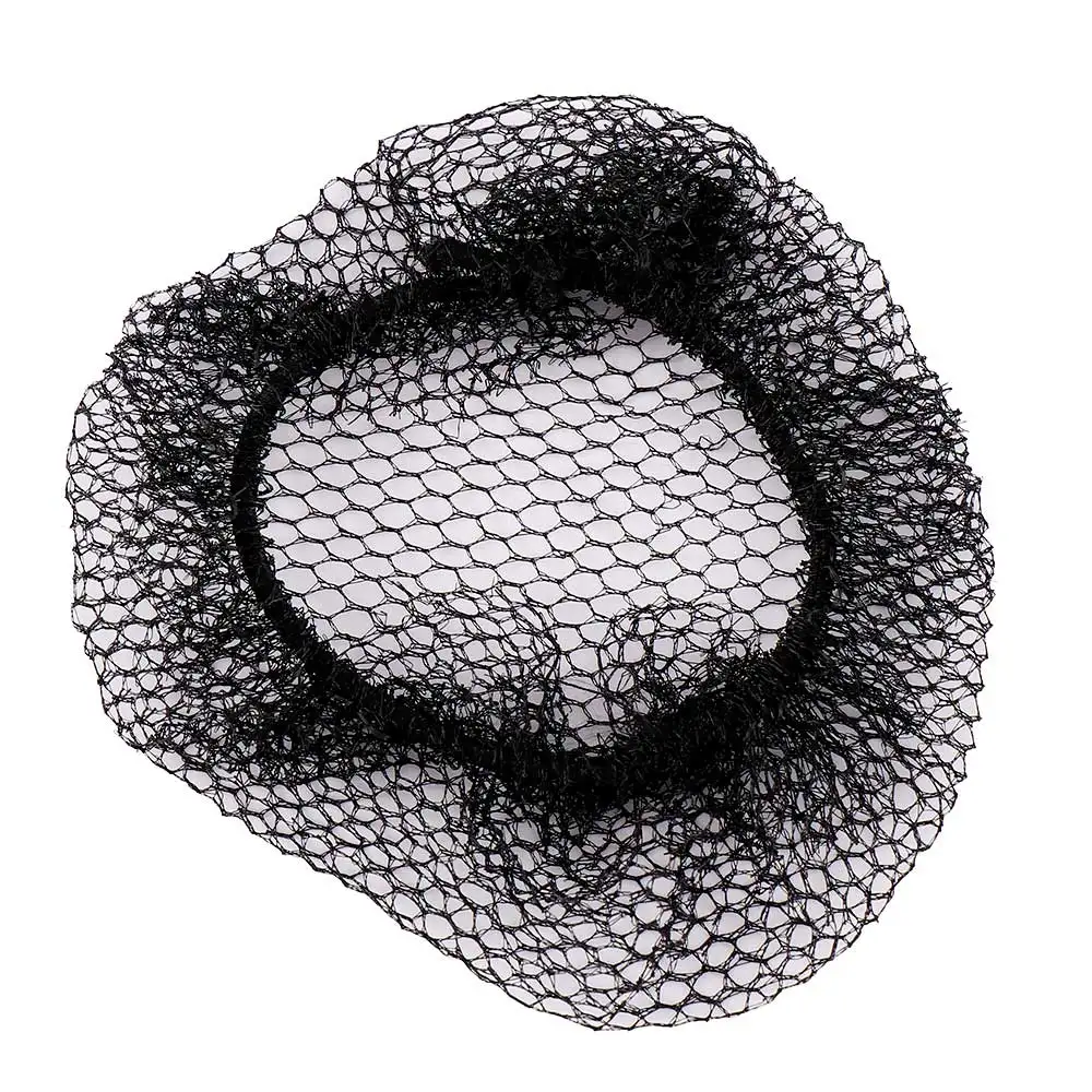 10 шт. невидимые сетки для волос в пучок модные крутые черные эластичные сетчатые