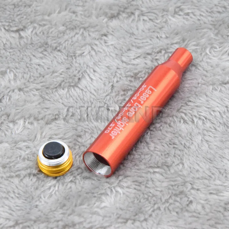 Красный охотничий красный лазер Boresighter CAL.308. 223 30-06 CAL7.62x39 7,62X54 12GA красный точечный лазерный картридж тактический Красный Диаметр Sighter