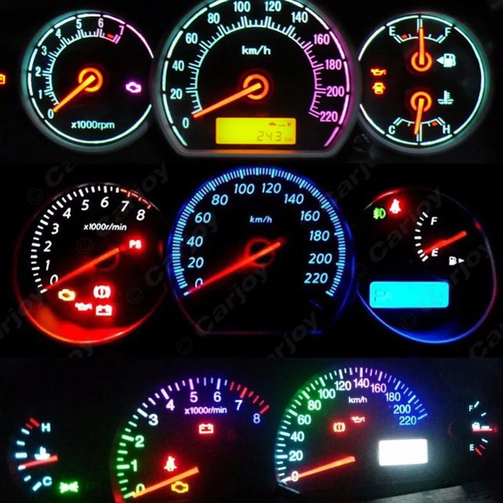 10 шт. светодиодсветодиодный лампы T5 70 73 74 79 85 86 206 406 5050|interior car lights|led interior lightt5 10pcs |