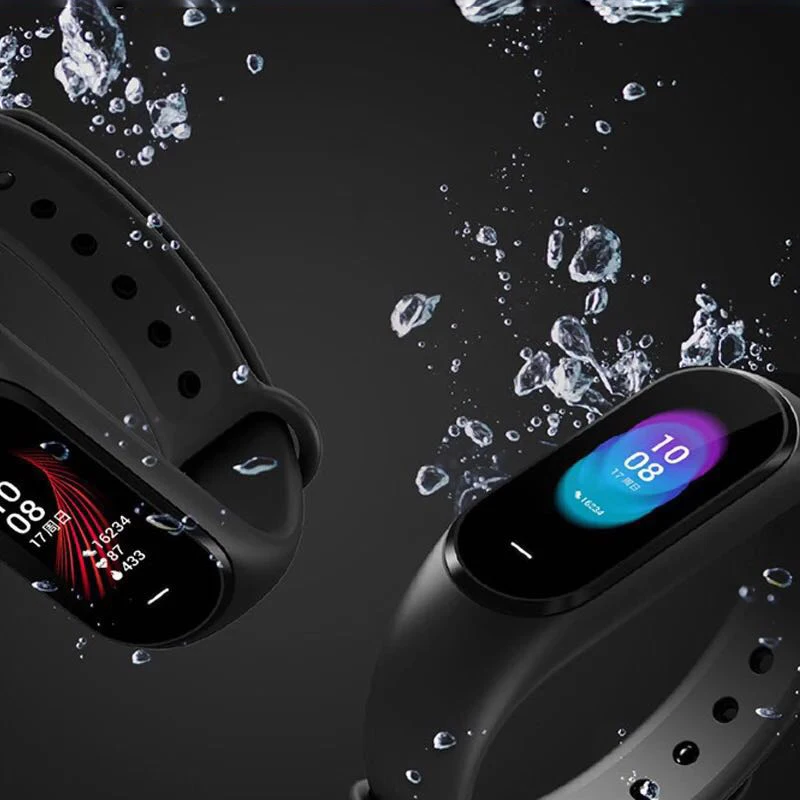В наличии Xiaomi Hey Plus Smartband 0 95 дюймов AMOLED цветной экран встроенный