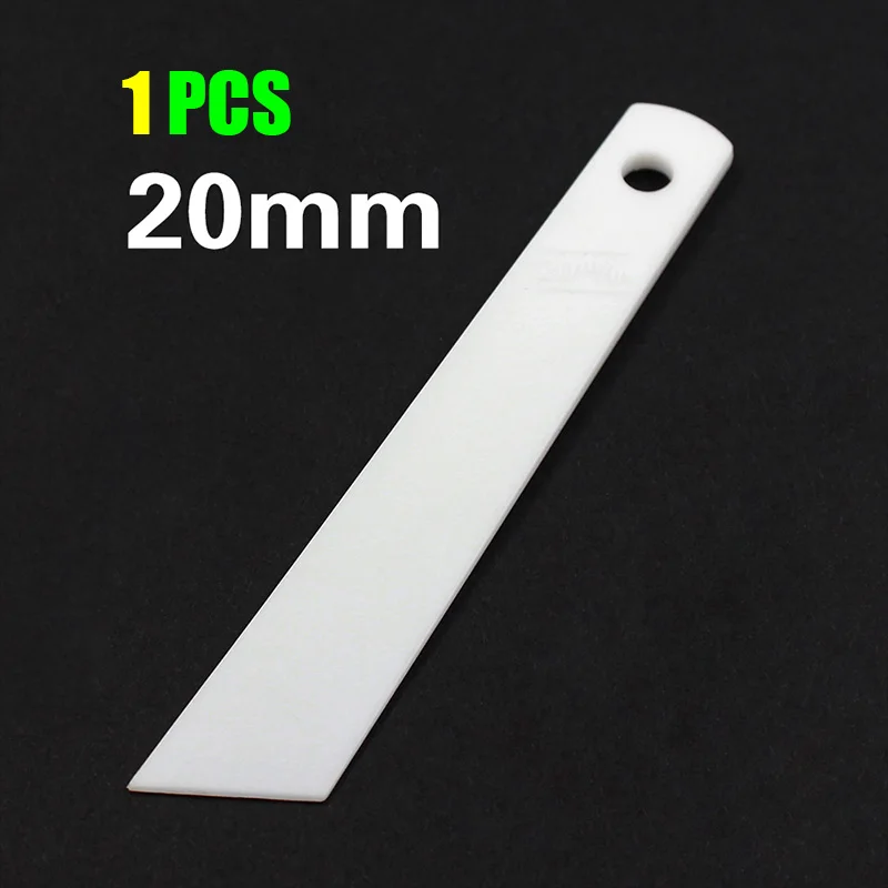 20mm 1pcs Пластиковый скребок для клея, используемый в кожаном Клее, водный клей, сделай сам, кожаный антипригарный ручной инструмент для клея - Цвет: 20mm 1pcs