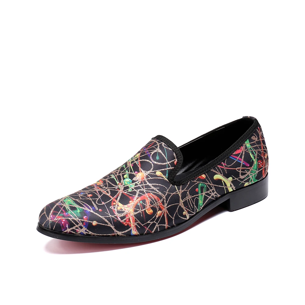 Роскошные мужские туфли Christian Bella черные кожаные повседневные брендовая Удобная