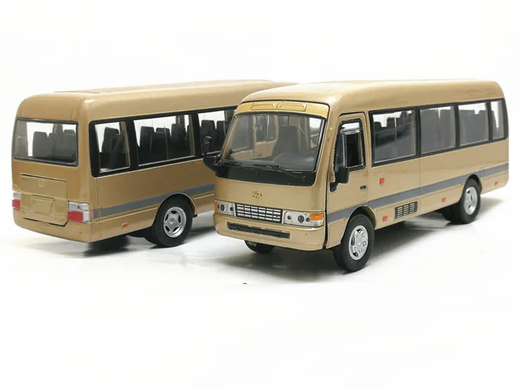 Коммерческий автомобиль с высокой симуляцией Toyota Coaster масштаб 1:32 модель