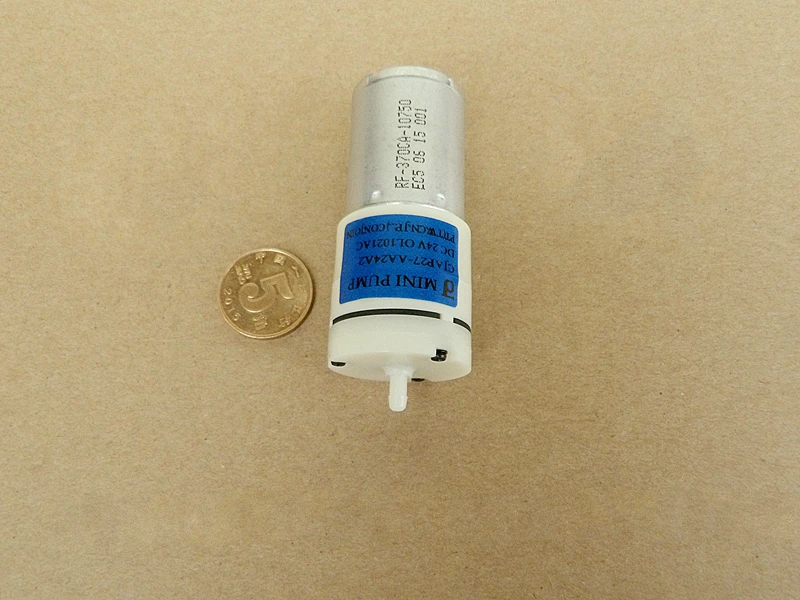 2 шт./лот DC12V-24V DC micro pump 370 воздушный насос кислородный медицинское оборудование (6 5)