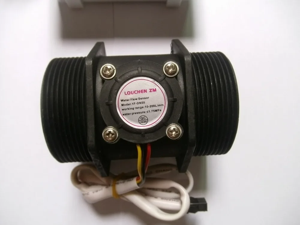 Датчик расхода воды DN50 G 2 &quot цифровой ЖК дисплей программируемый|control cif|control