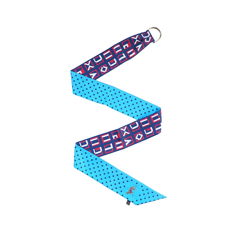 

Yishine 6x120cm 11 colors Women Waistband Scarf Belt Scarf Dots Animals Prints Long Wraps Scarves Shawl Handkerchief Bag Decor