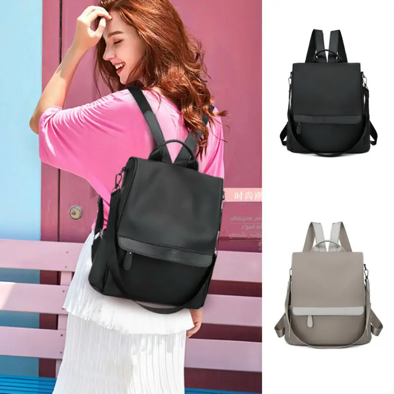 Унисекс Рюкзак кошелек противокражный рюкзак водонепроницаемая ткань Оксфорд