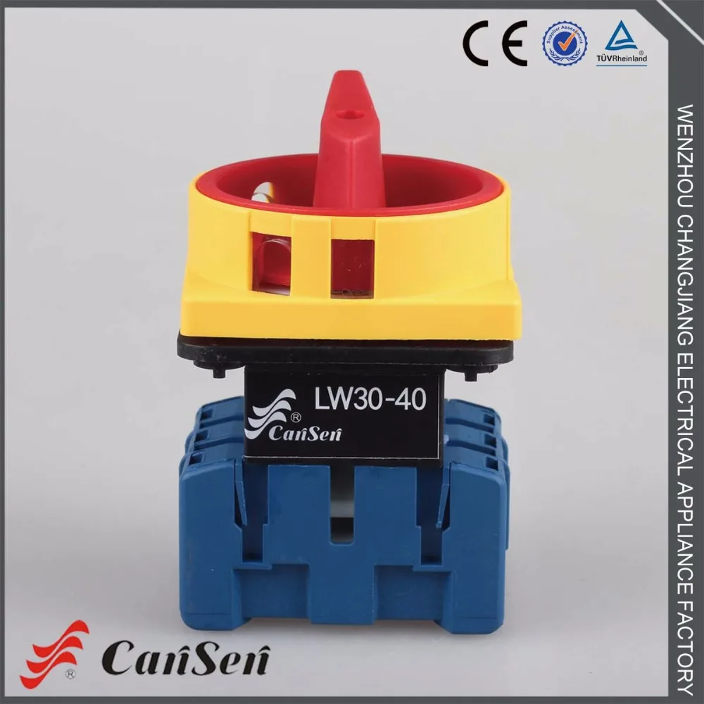 Cam Переключатель Ue 440V Ith 40A изолирующий переключатель 3 полюса (CE CCC сертификат)