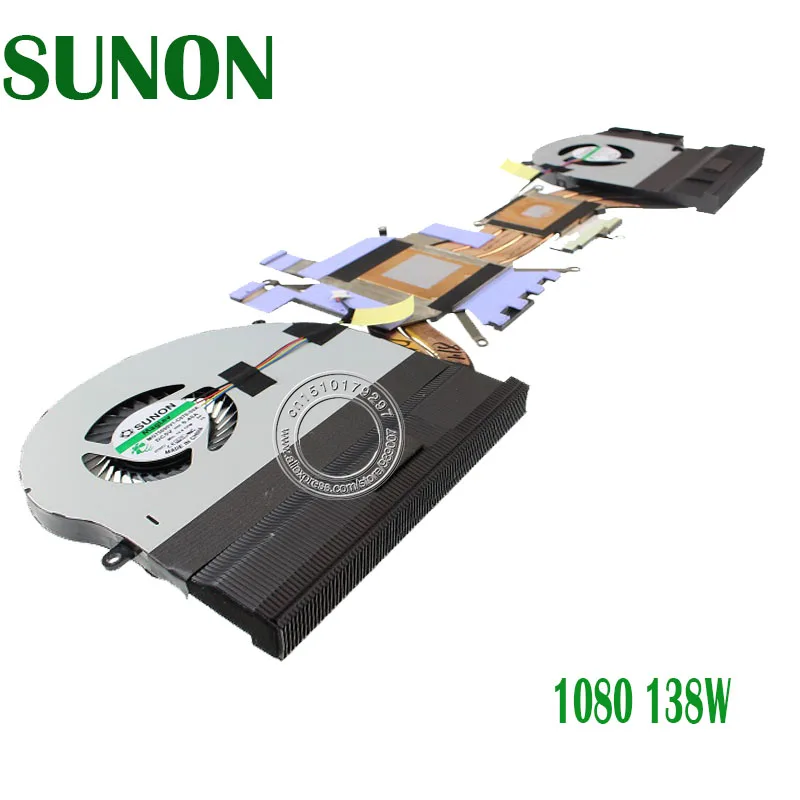 Новый вентилятор для ноутбука Dell Alienware 17 R4 ALW17C GTX 1080 0FRPY8 с радиатором | Компьютеры и