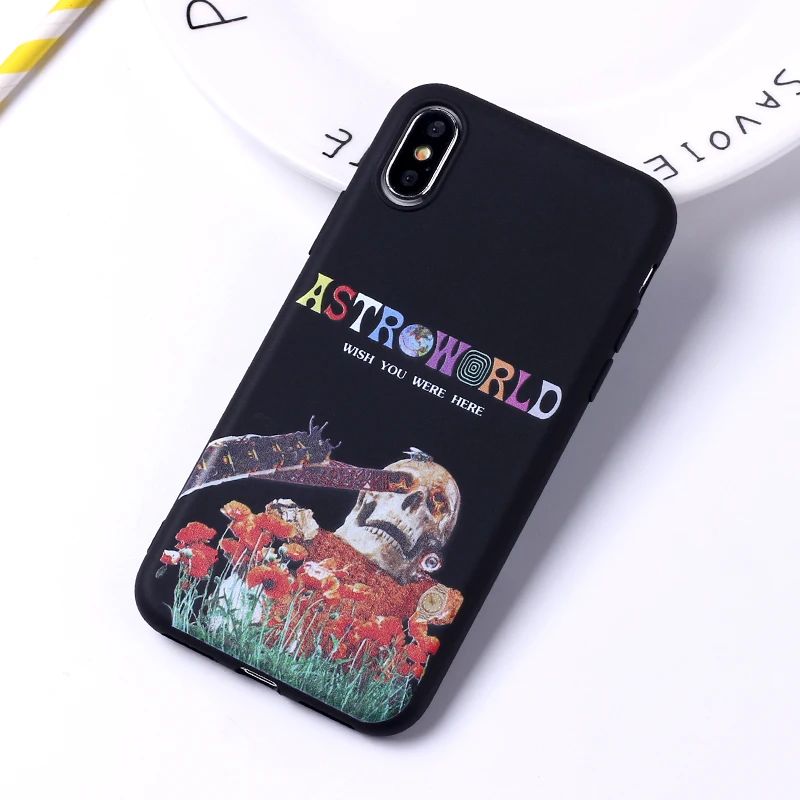 1 Чехол для телефона Трэвиса Скотта s Astroworld Sicko Mode, мягкий матовый Силиконовый чехол для конфет, чехол для iPhone 11, 6 S, 8, 8 Plus, X, 7, 7 Plus, XS Max - Цвет: 1