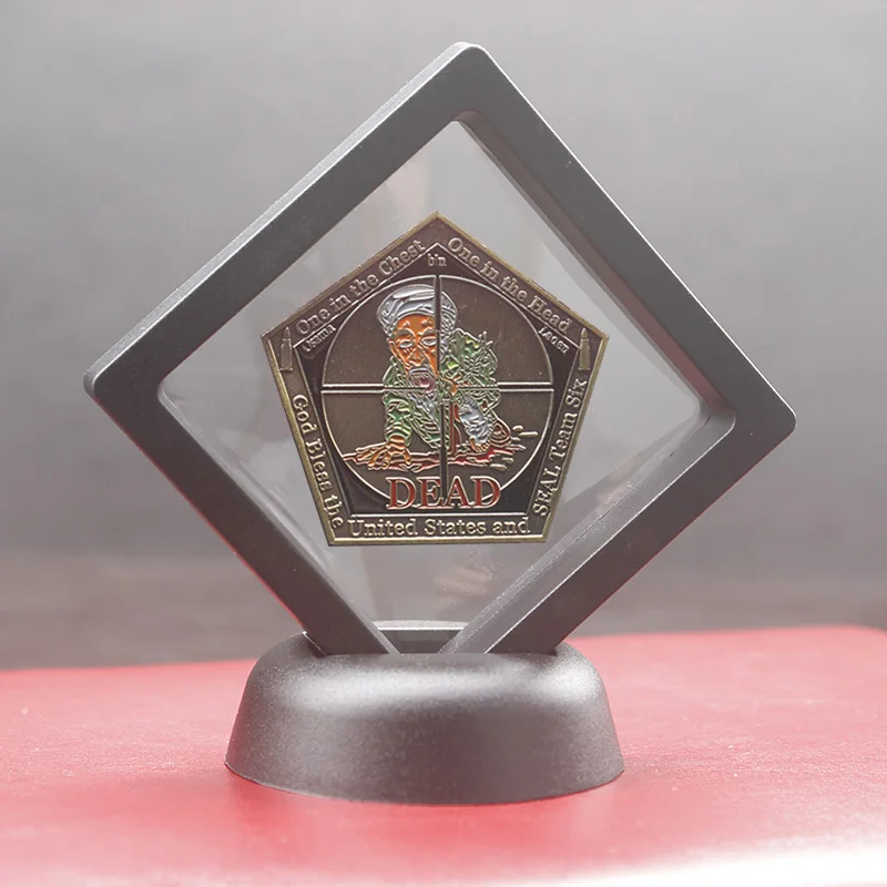 Военно-морская команда США 6-й коммандос памятная монета антитеррористический