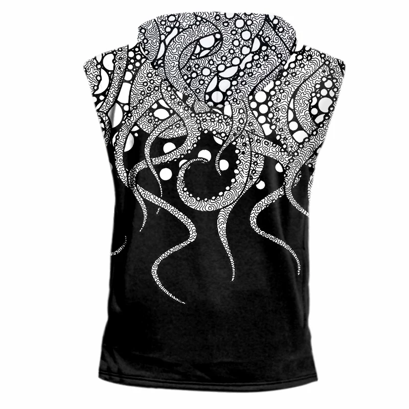 Толстовка без рукавов OGKB для фитнеса в стиле хип-хоп Мужская/Женская майка с