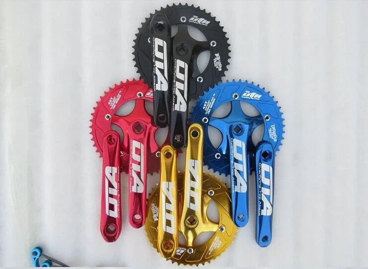 7075 48T набор кривошипов fixie для велосипеда Односкоростной дорожного и