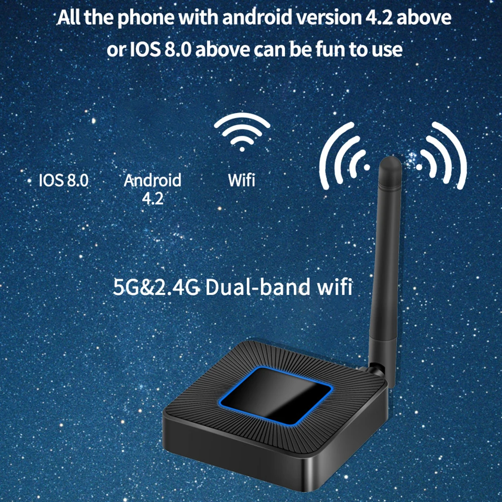 2,4/5G tv Stick Q4 Dongle HDMI AV кабель зеркальное отображение WiFi Дисплей приемник Miracast Google хром литой 1080P DLNA для Android IOS
