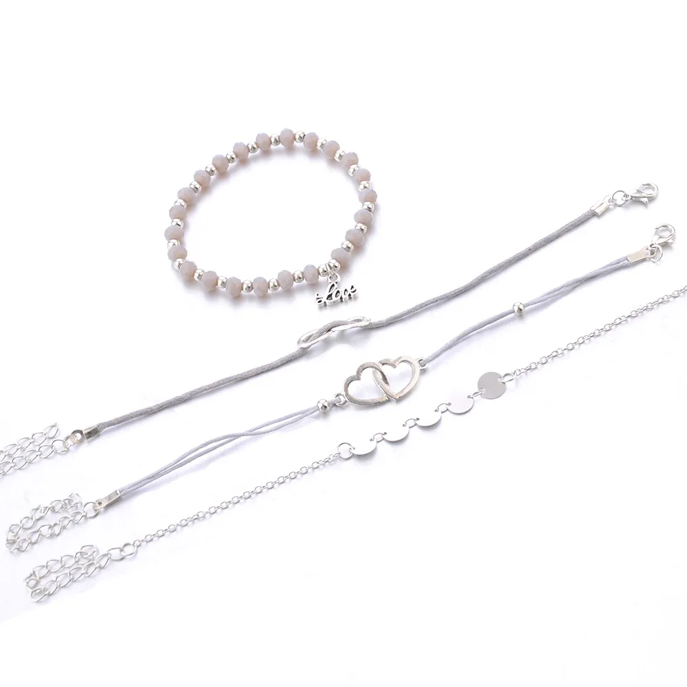 Европа и Америка Любовь 8 слов английские буквы ручной работы вафли браслет набор