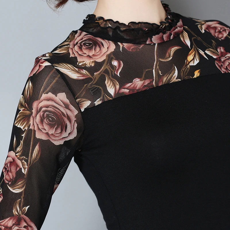 Новинка 2018 модная женская блузка на осень и зиму Женская Базовая рубашка в