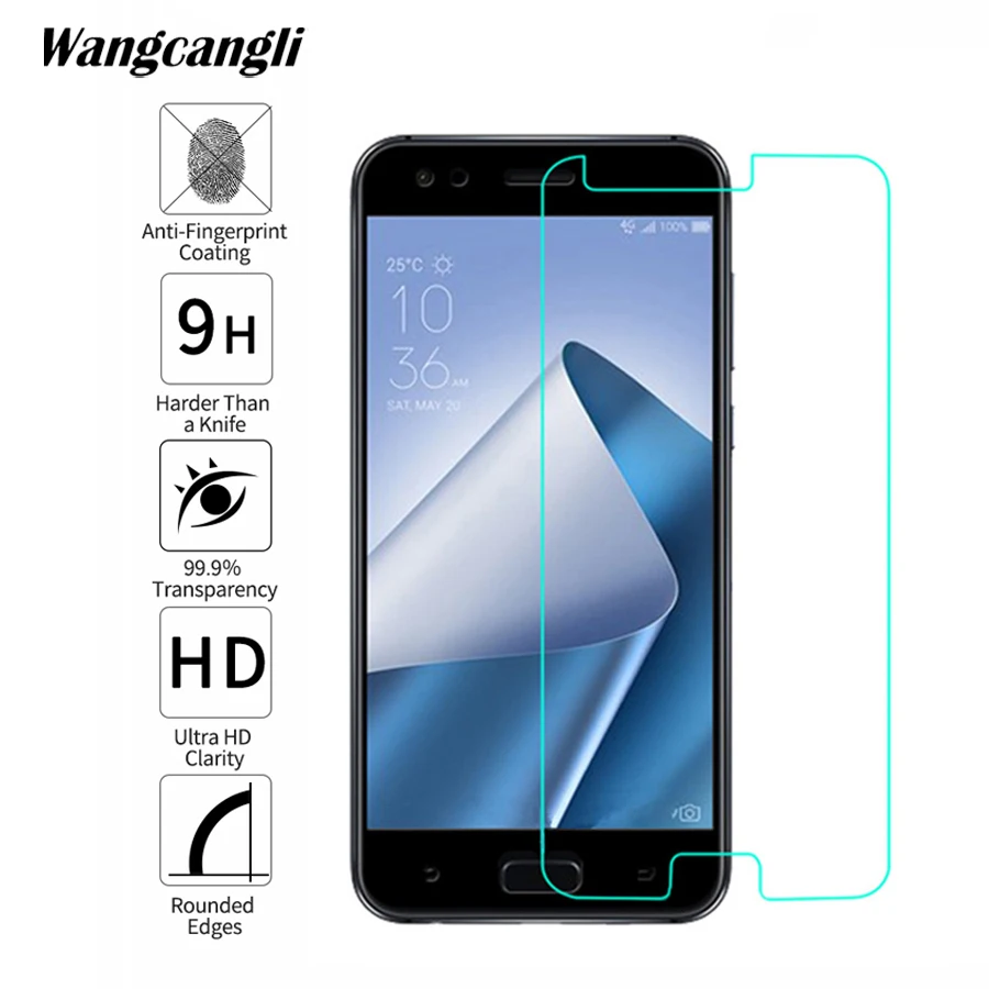 Защитное закаленное стекло для экрана ASUS ZE554KL 9H мобильный телефон 2.5D HD