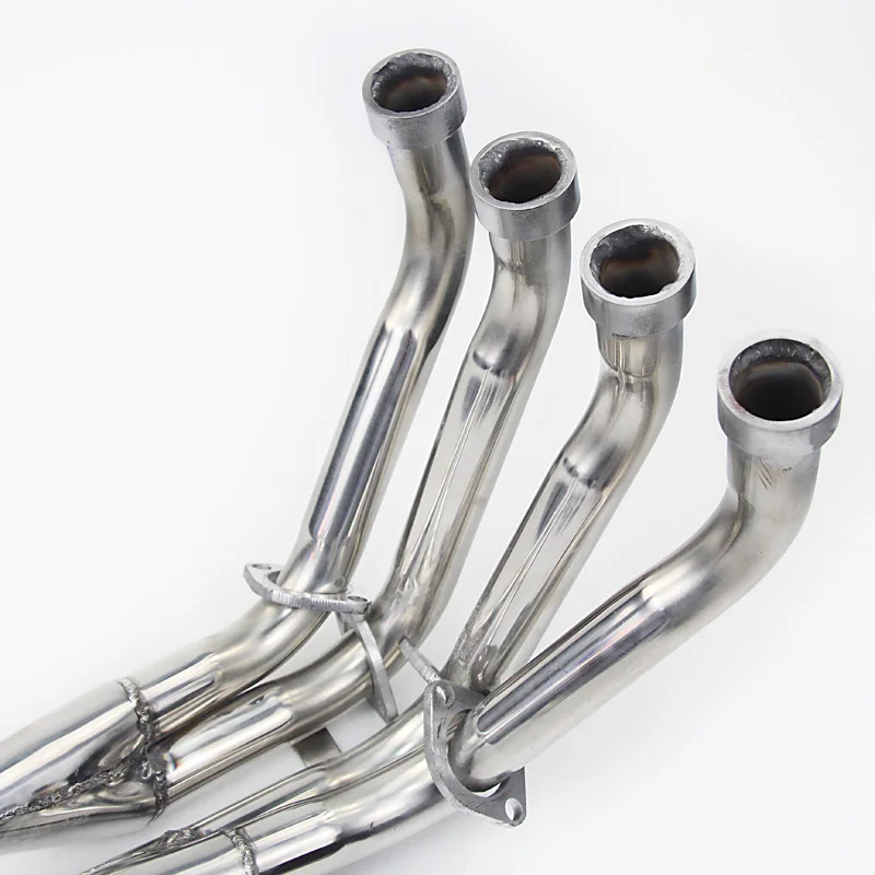 Для Yamaha 2006 2014 YZFR6 YZF R6 2013 2012 2011 2010 2009 2008 мотоцикл Выхлопная передняя Труба