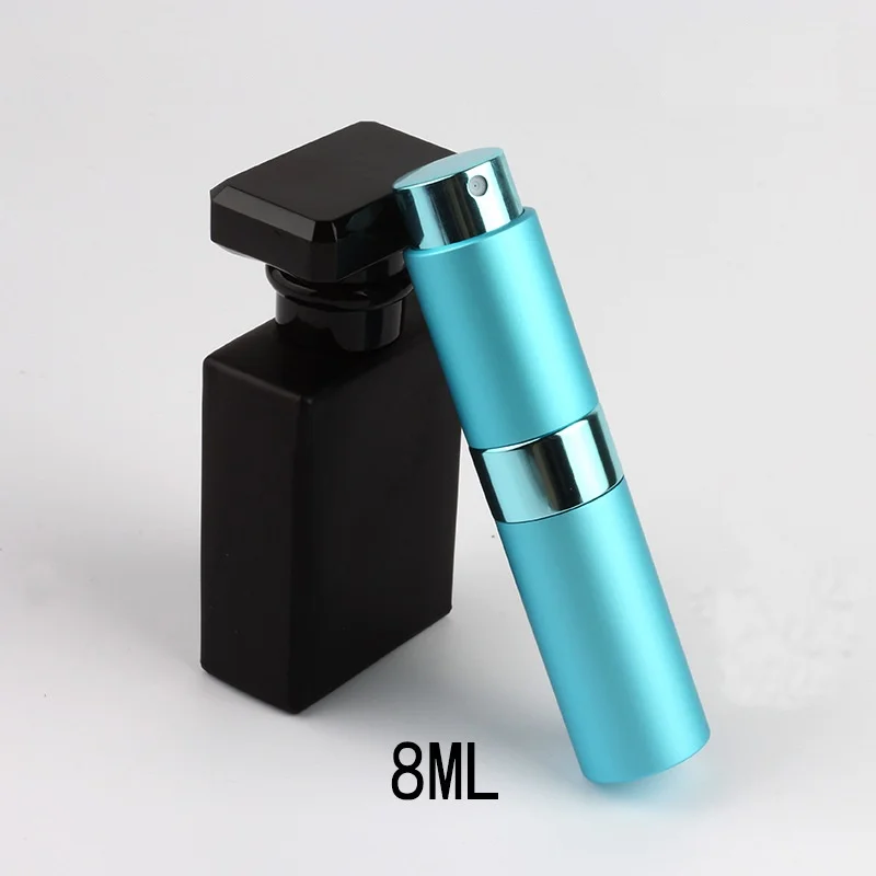 8ML Mini Travel Portable Replaceable Empty Atomizer Perfume Bottle Aluminum Spray Parfume Containers | Красота и здоровье