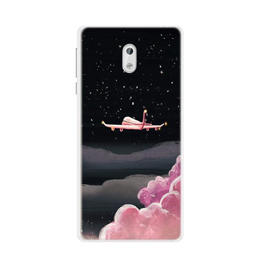 Для Funda Nokia 3 Мягкая силиконовая задняя накладка из ТПУ чехол для Nokia 3 чехол для телефона Full Portection Shell для Nokia 3 TA-1032 TA-1020 чехол 5,0