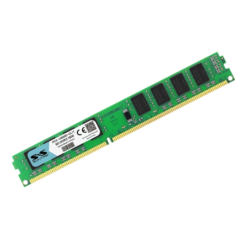 Suntrsi DDR3 Ram 8 Гб 1600 МГц 1333 МГц 4 ГБ для настольного компьютера 1,5 в настольной памяти 240pin
