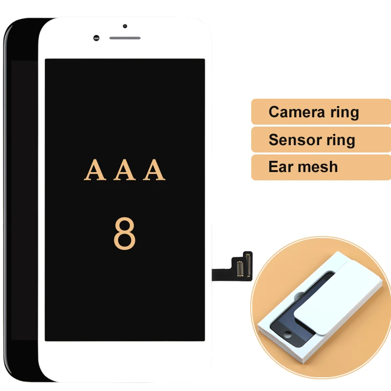 

5pcs AAA For iphone 8 8G LCD Top Quality Display with 3D Touch Screen For iphone 8 8G Assembly Replacement with Gifts