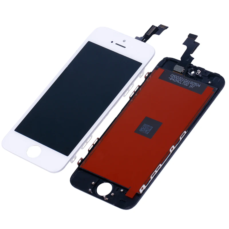 AAA+++ класс ЖК-экран для iphone 5s дисплей сенсорный дигитайзер сборка Замена для iphone 5 SE Модуль черный и белый цвет