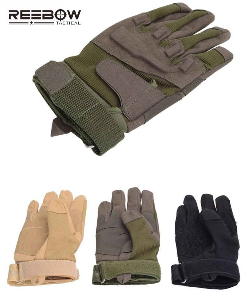 Перчатки REEBOW мужские тактические военные дышащие митенки с закрытыми пальцами